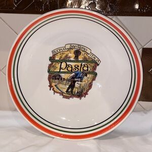 Vintage HIMARK Pasta Large Serving Bowl Discontinued ITALY San remo